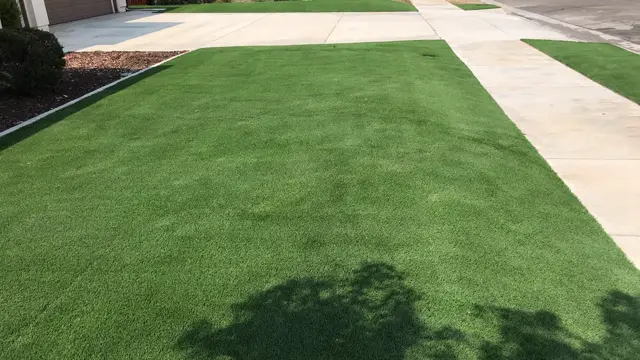 Mirage 108 synthetic turf in a Tucson area yard, photo 5
