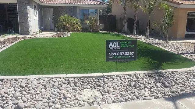 Mirage 108 synthetic turf in a Tucson area yard, photo 9