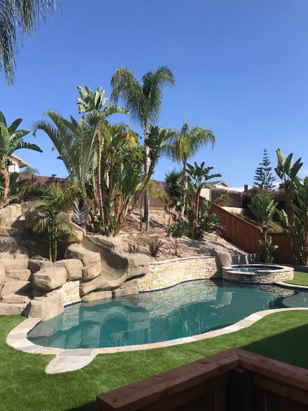 Mirage 82 synthetic turf in a Tucson area yard, photo 18