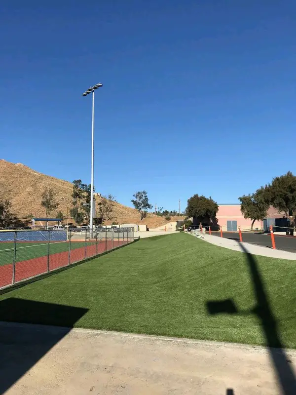 Mirage 94 synthetic turf in a Tucson area yard, photo 13