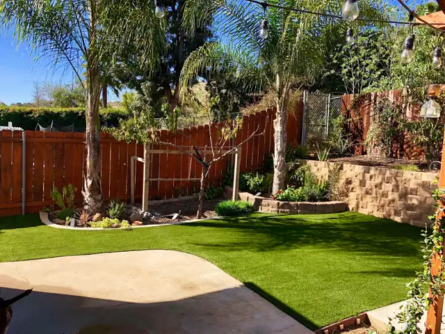 Mirage 94 synthetic turf in a Tucson area yard, photo 19