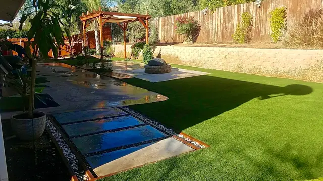 Mirage 94 synthetic turf in a Tucson area yard, photo 20
