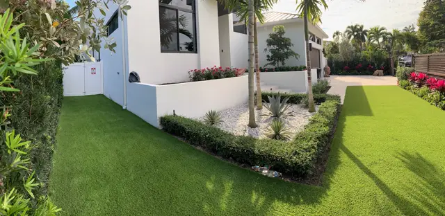 Mirage 96 synthetic turf in a Tucson area yard, photo 22