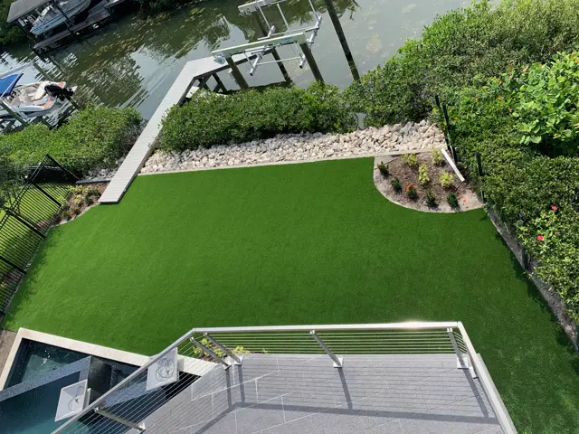 Mirage 96 synthetic turf in a Tucson area yard, photo 24